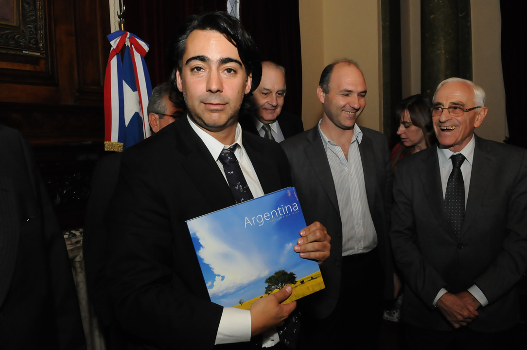 Carlos Ominami en el marco de las sesiones anuales en el Observatorio Malvinas