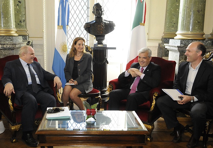 Se realizó un encuentro bilateral con el Vicecanciller italiano