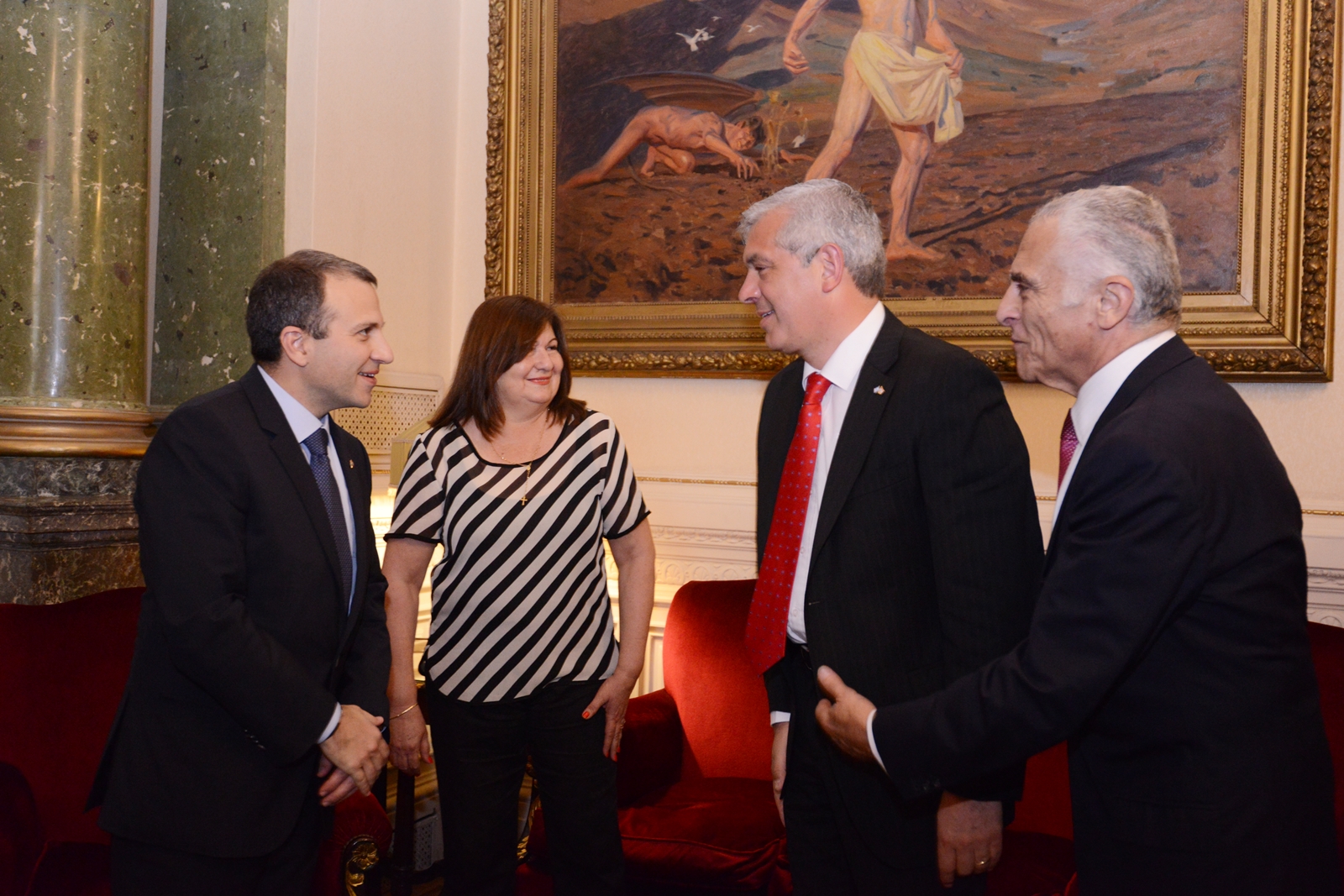 La H. Cámara de Diputados de la Nación recibió al Canciller del Líbano