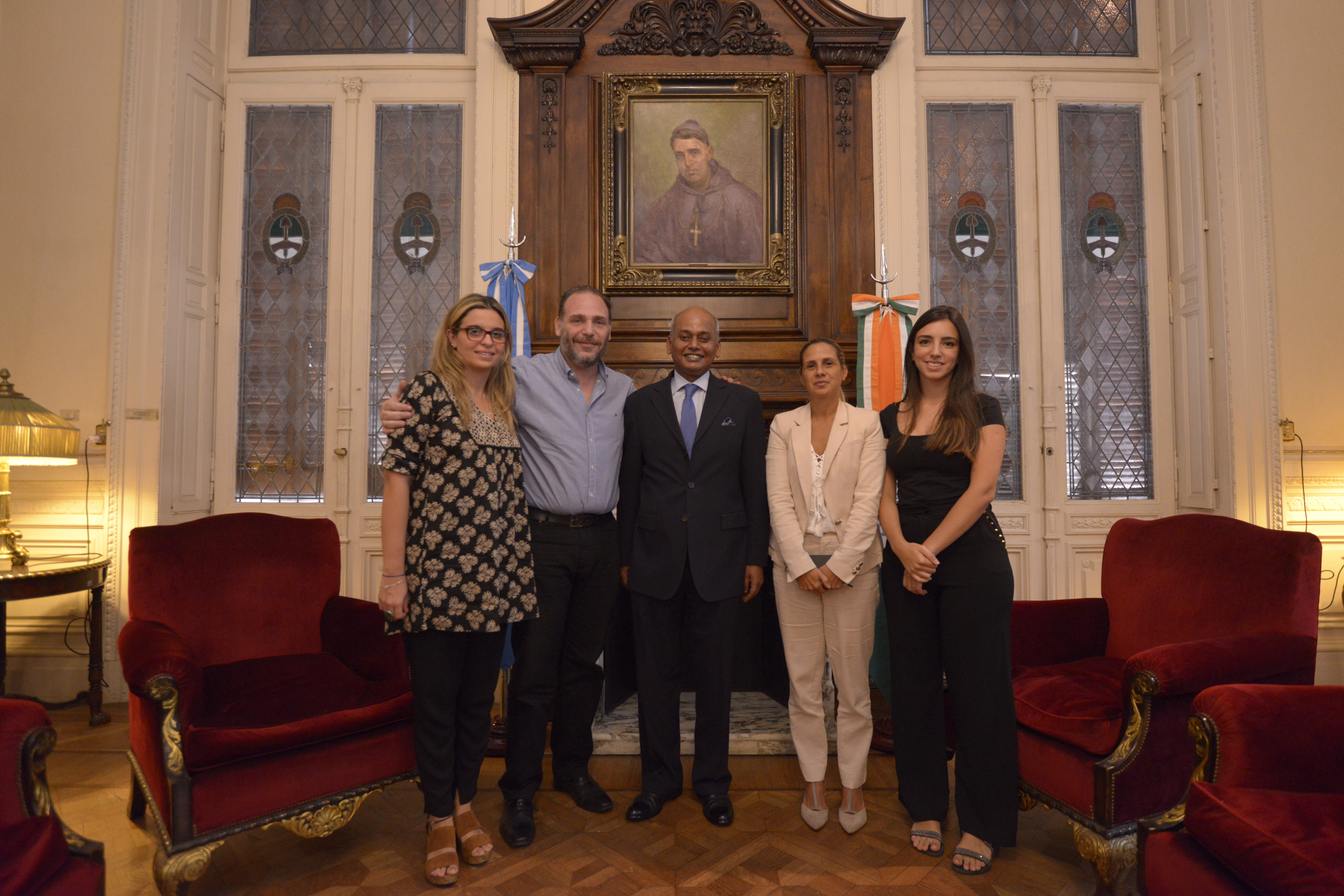 Visita del Embajador de la India a la H. Cámara de Diputados de la Nación