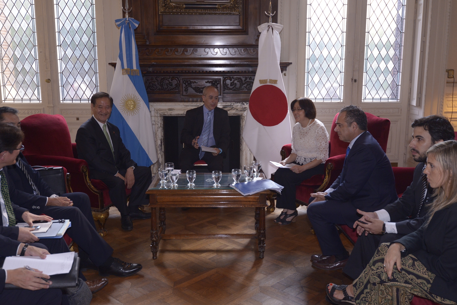 Delegación parlamentaria japonesa visitó el H. Congreso de la Nación