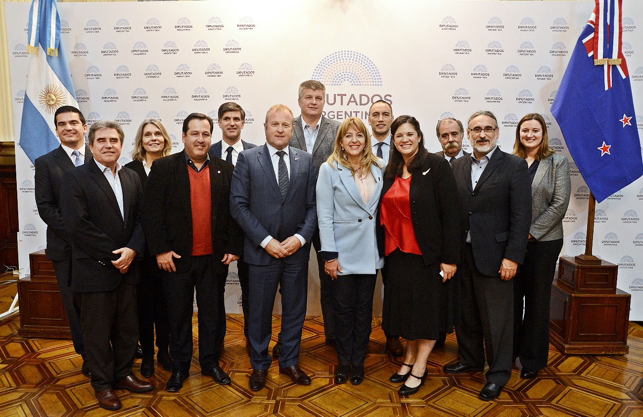 El Presidente del Senado australiano visitó la H. Cámara de Diputados de la Nación