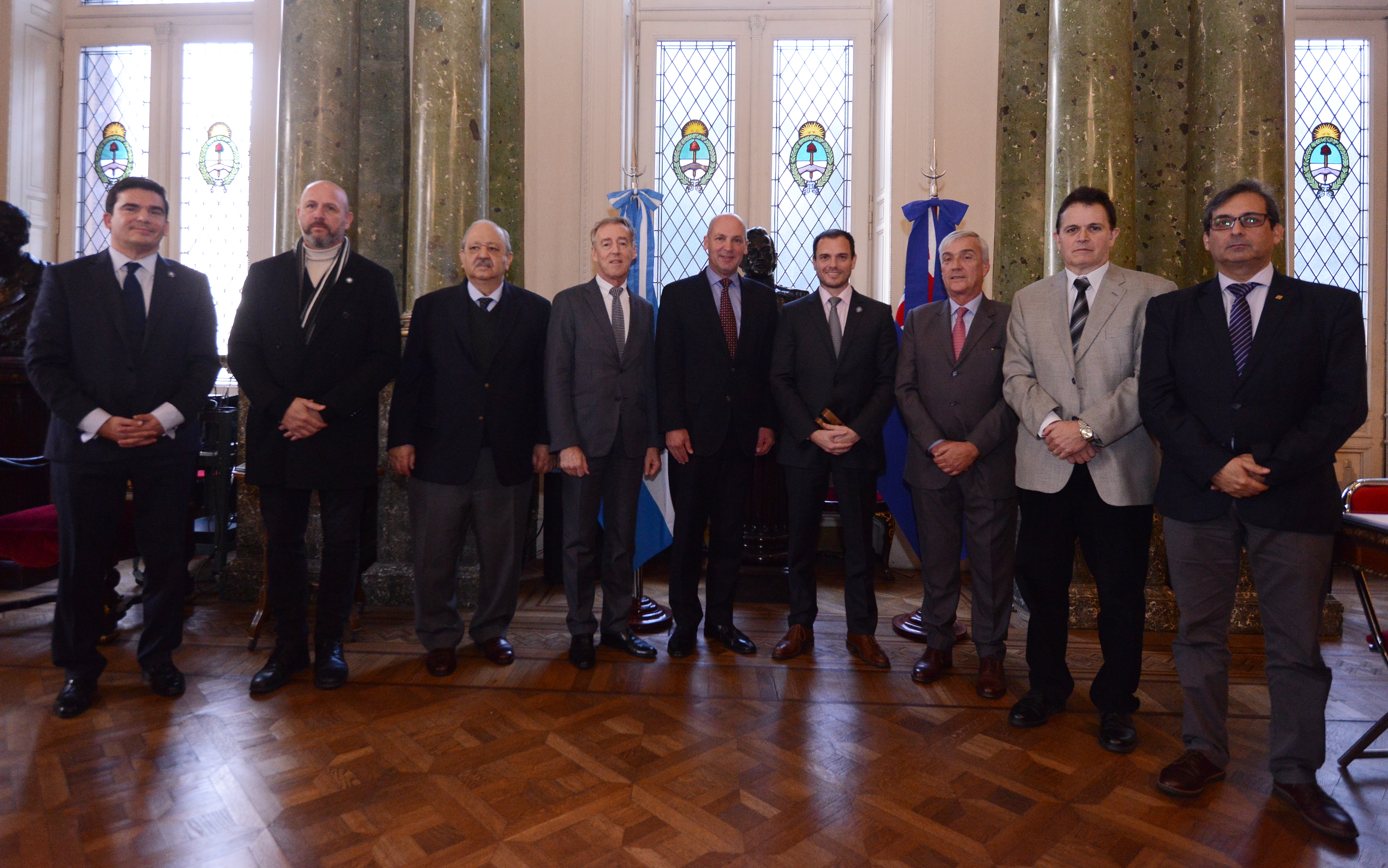 El Presidente del Senado australiano visitó la H. Cámara de Diputados de la Nación