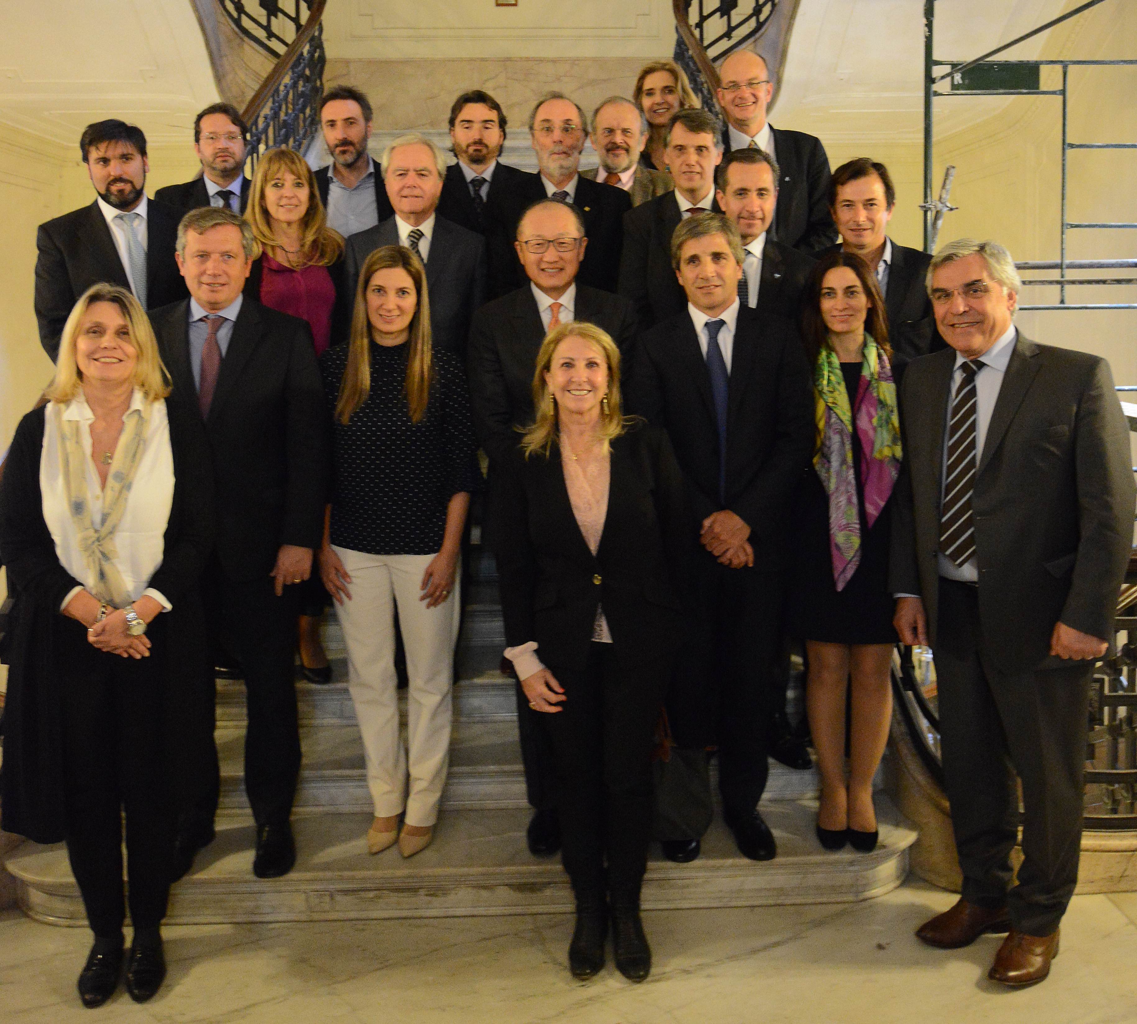 El Presidente del Banco Mundial visitó el Congreso Nacional