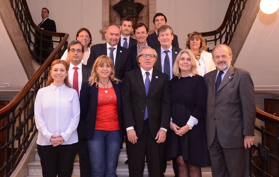 Visita del Secretario General de la Organización de Estados Americanos, Dr. Luis Almagro