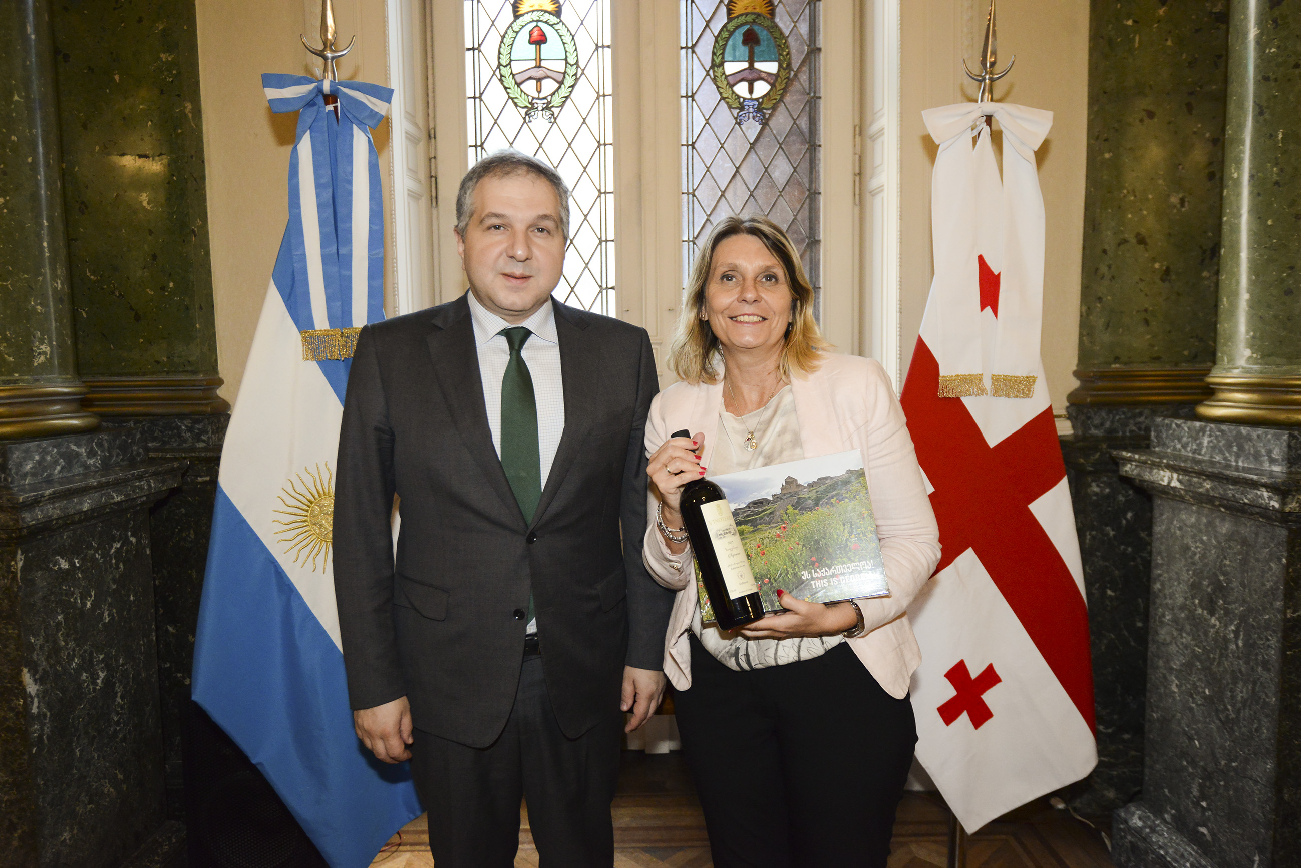 Visita del Embajador de Georgia a la H. Cámara de Diputados de la Nación