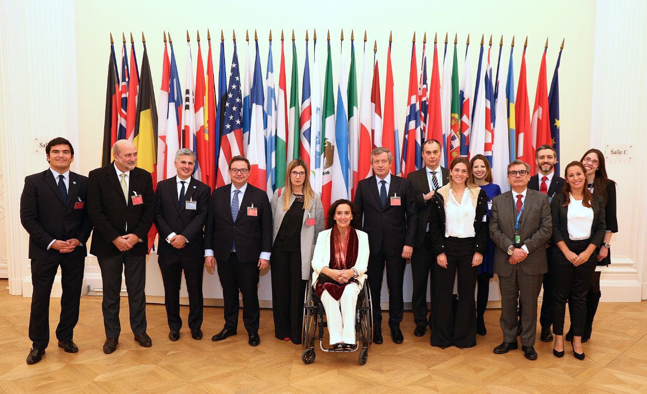 Monzó y Michetti se reunieron con el Secretario General de la OCDE