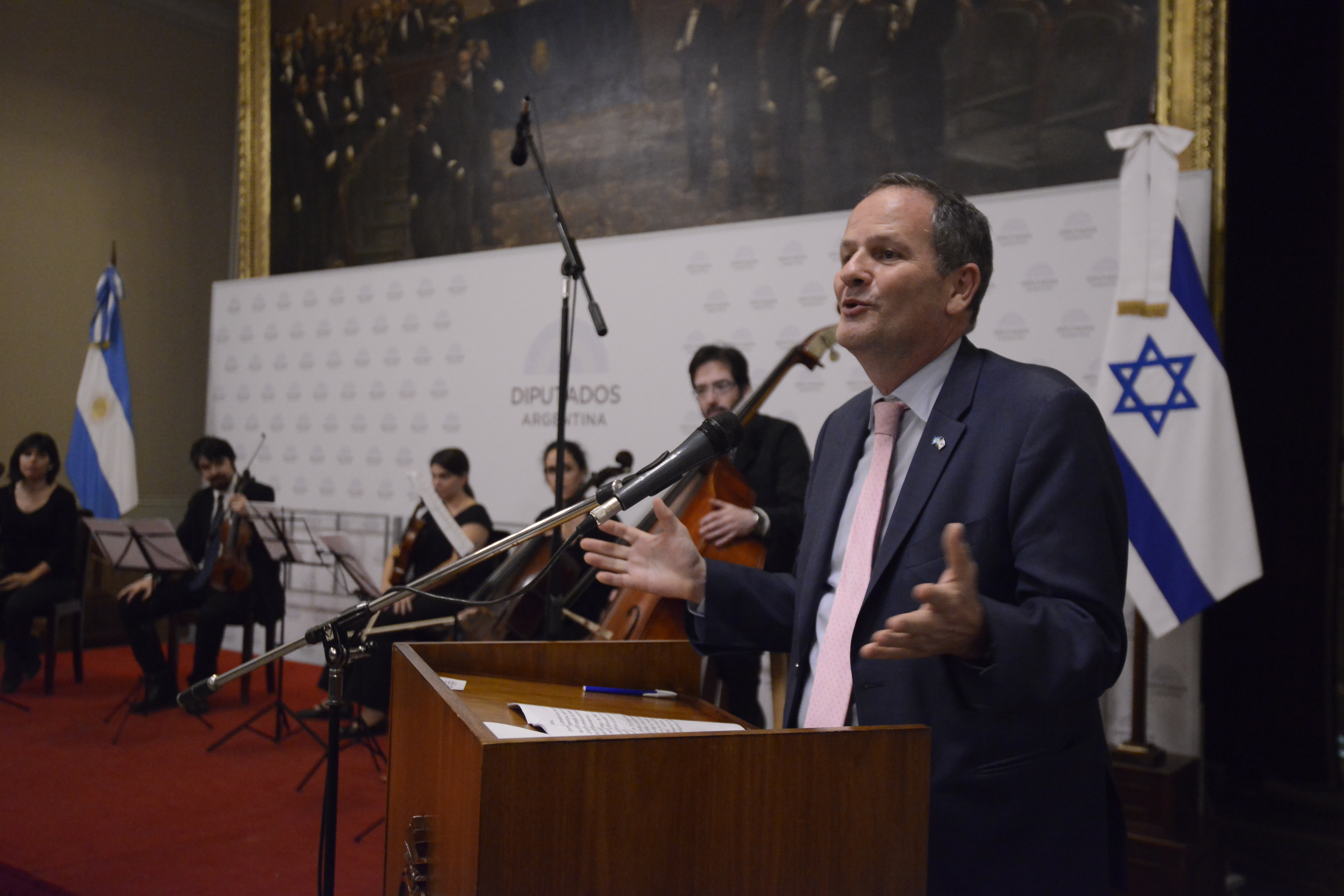 Inauguración de la Muestra Fotográfica y Audiovisual “A 70 años de la creación del Estado de Israel”