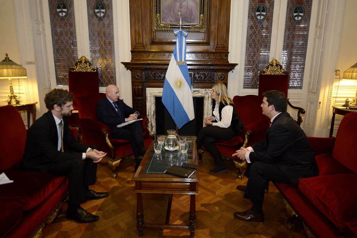 La Diputada Nacional Cornelia Schmidt Liermann dialogó con Mauricio Alice, nuevo Embajador argentino en la República del Líbano