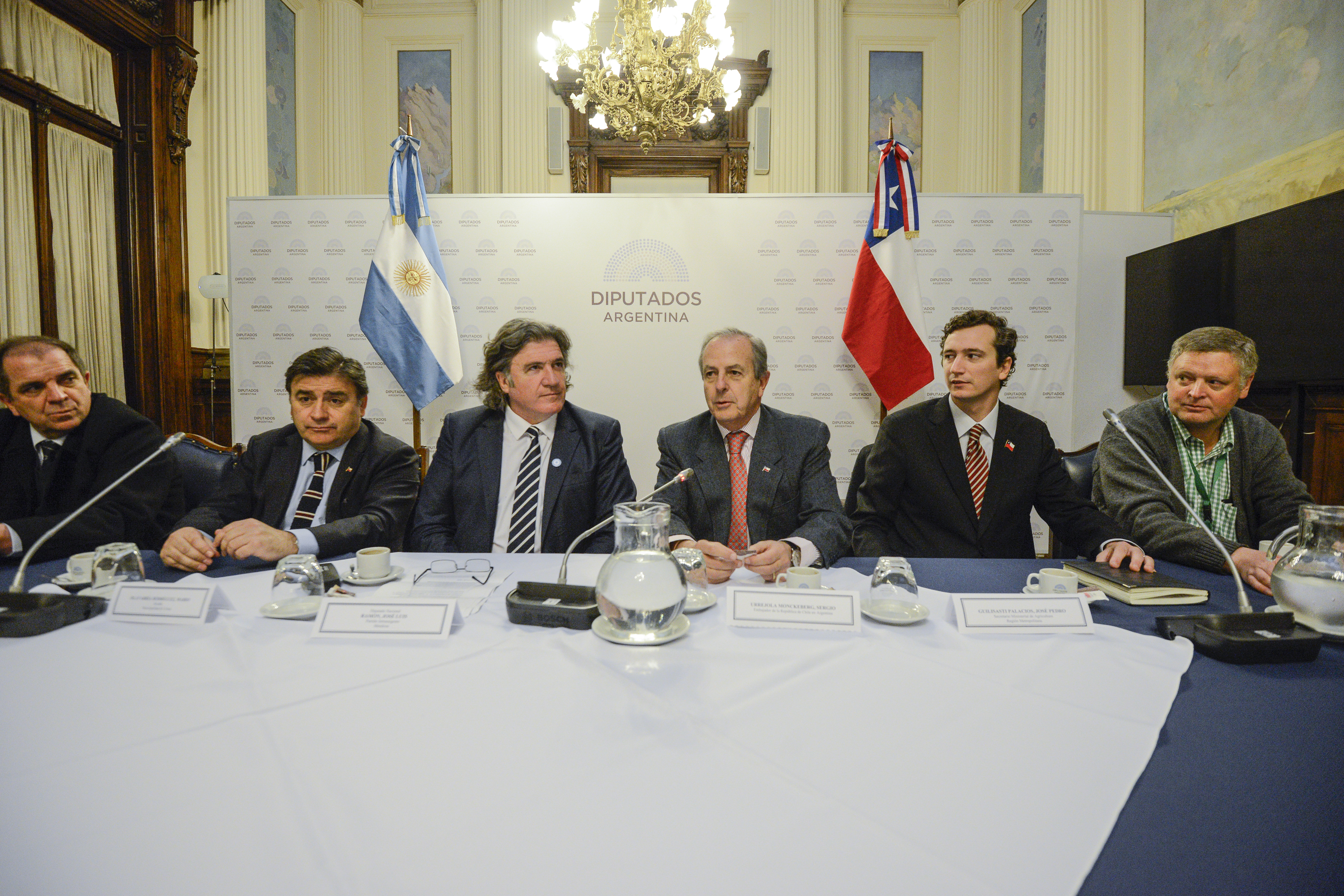 Reuniones con representantes del agro chileno en la Cámara de Diputados