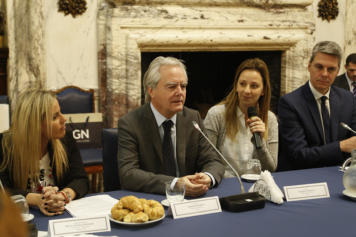 Diputados y Senadores Nacionales recibieron una delegación israelí en el H. Congreso de la Nación