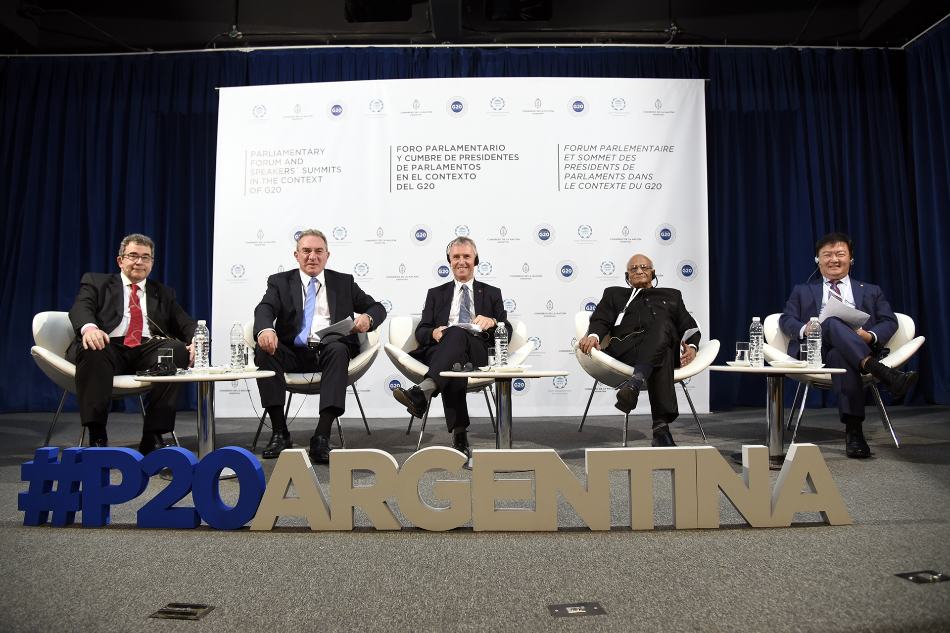 Fuerte apoyo al comercio sostenible con reglas claras, en el Foro Parlamentario en ocasión del G20 (P20)