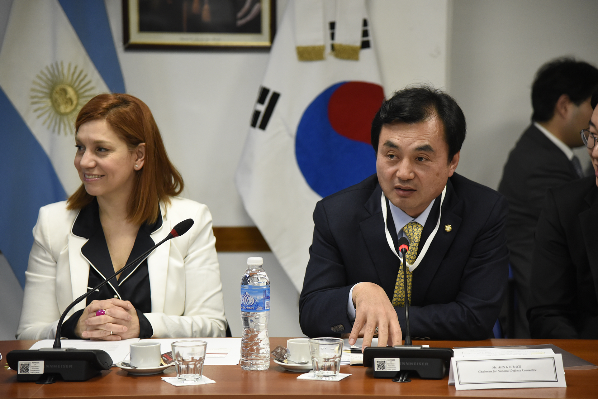 Reunión bilateral con la delegación parlamentaria de Corea del Sur