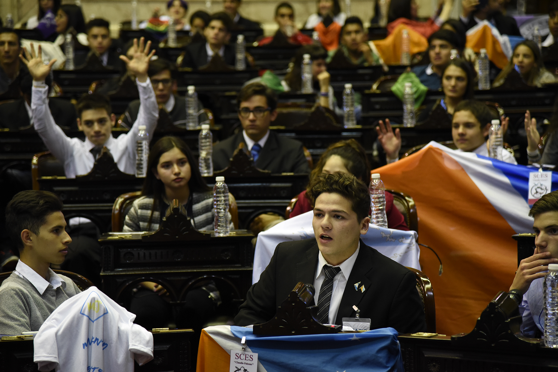 9° Encuentro de Parlamento Juvenil del Mercosur en la H. Cámara de Diputados