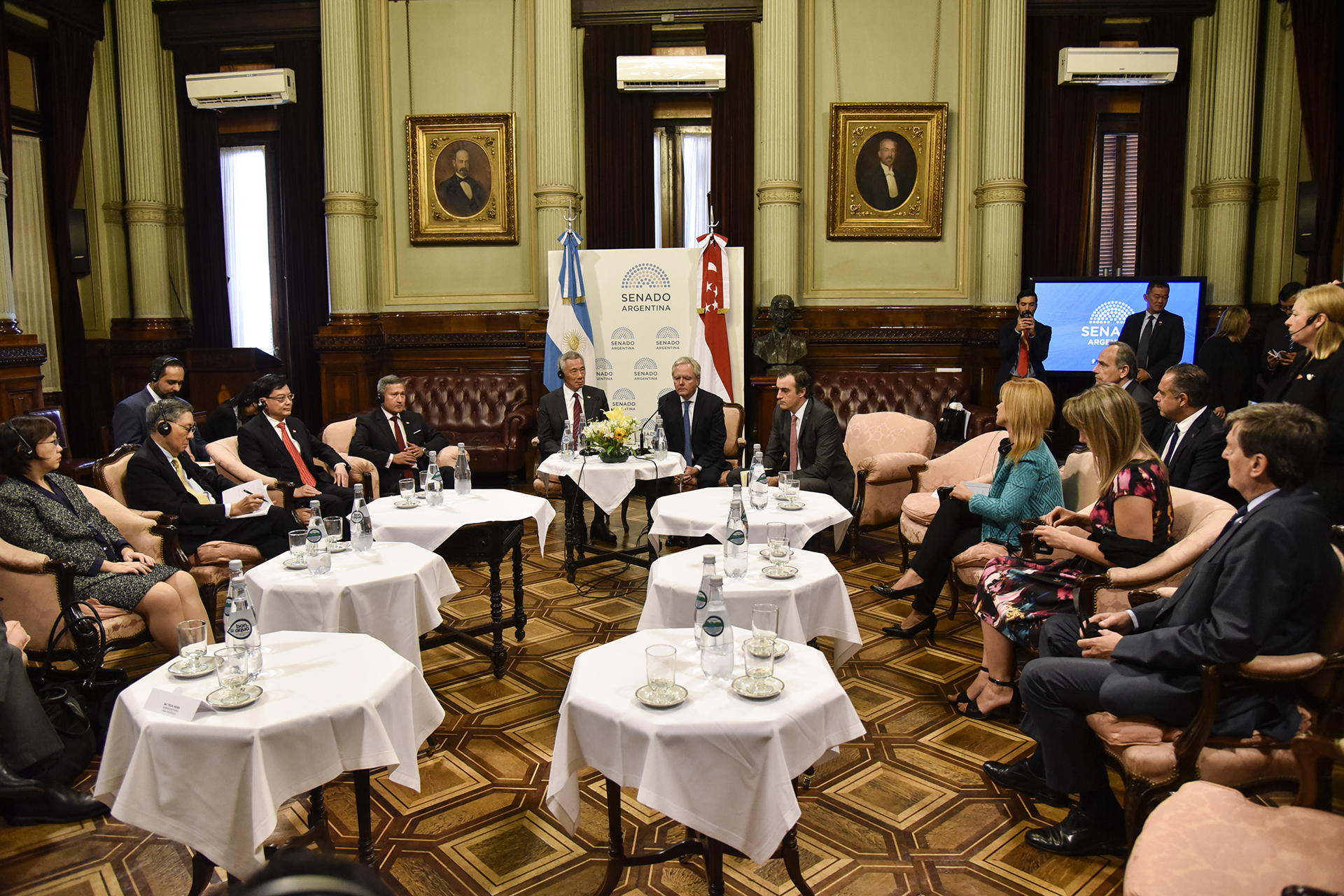 El Primer Ministro de la República de Singapur visitó el H. Congreso de la Nación