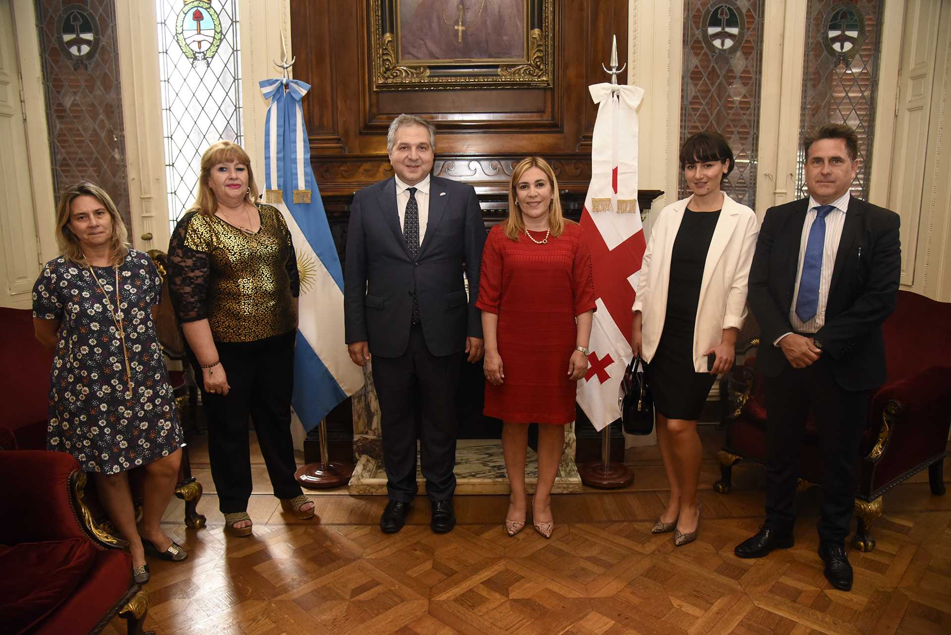 El Embajador de Georgia en la Argentina se reunió con Diputados Nacionales