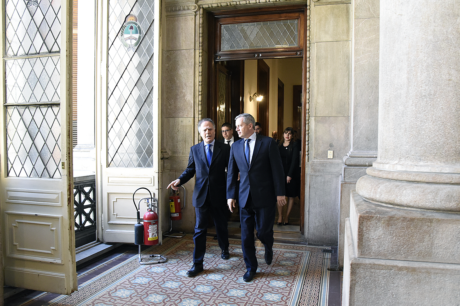 El Presidente de la H. Cámara de Diputados, Emilio Monzó, recibió al Canciller de la República Italiana