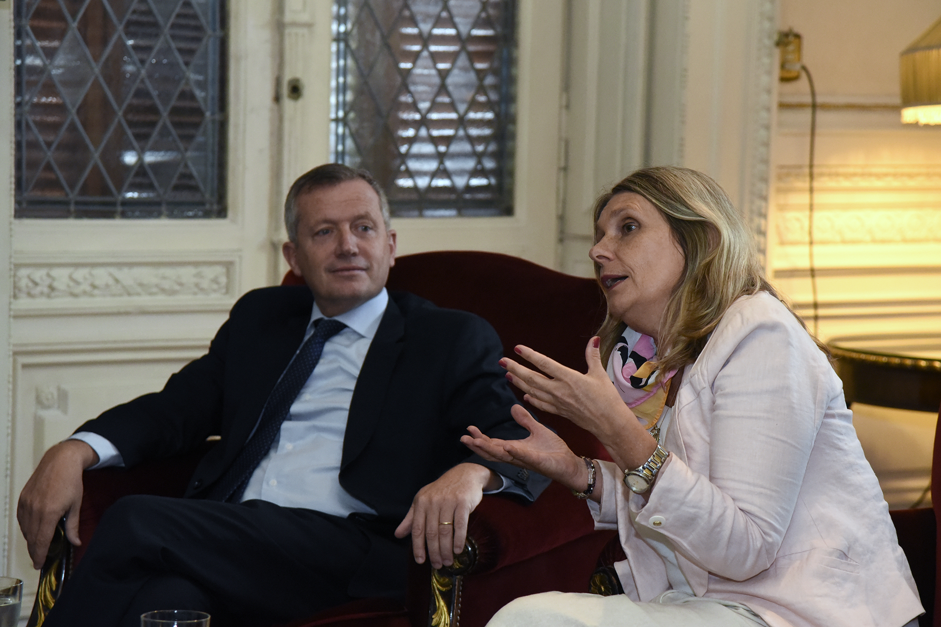 El Presidente de la H. Cámara de Diputados, Emilio Monzó, recibió al Canciller de la República Italiana