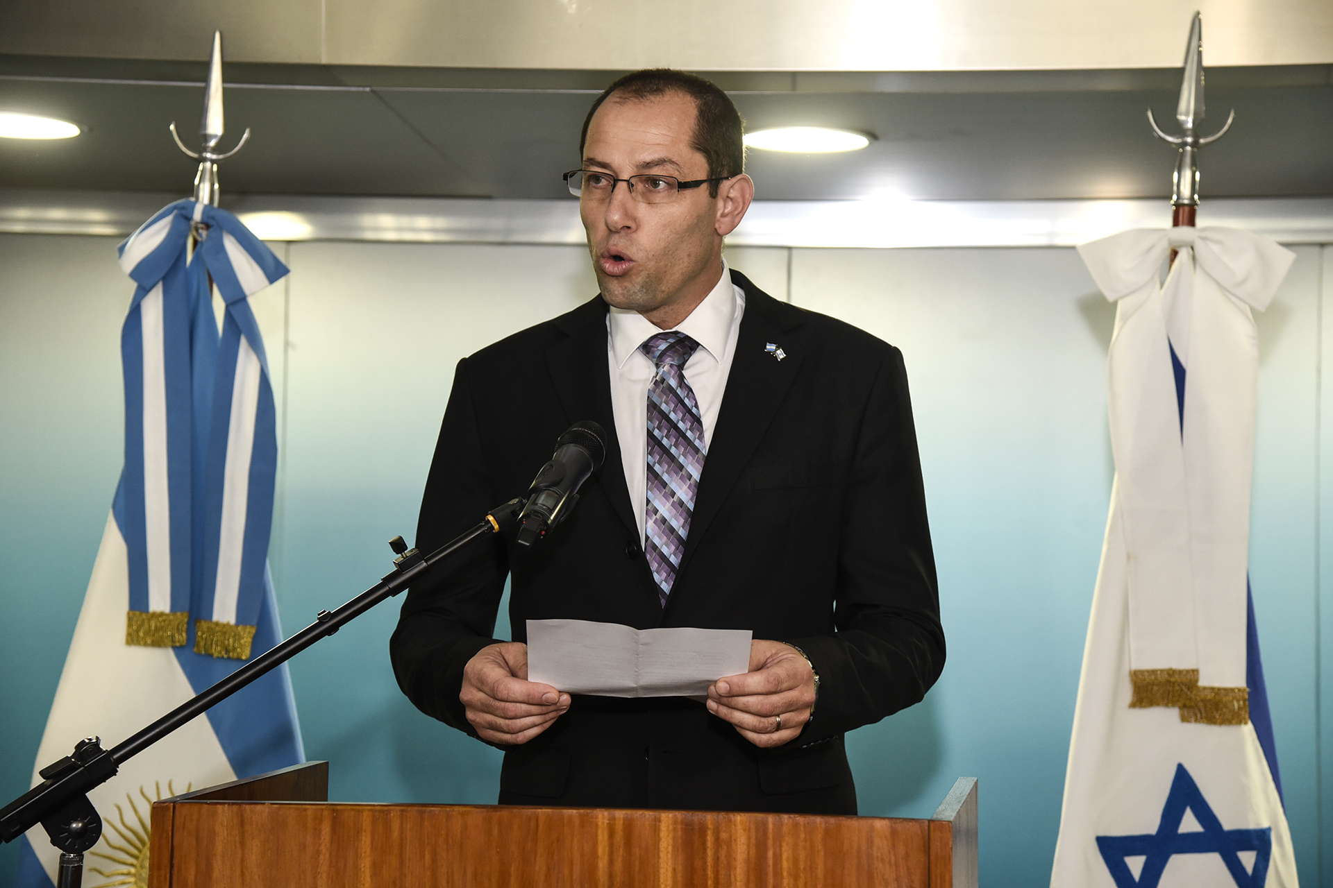 Homenaje a 27 años del atentado a la Embajada de Israel en Buenos Aires