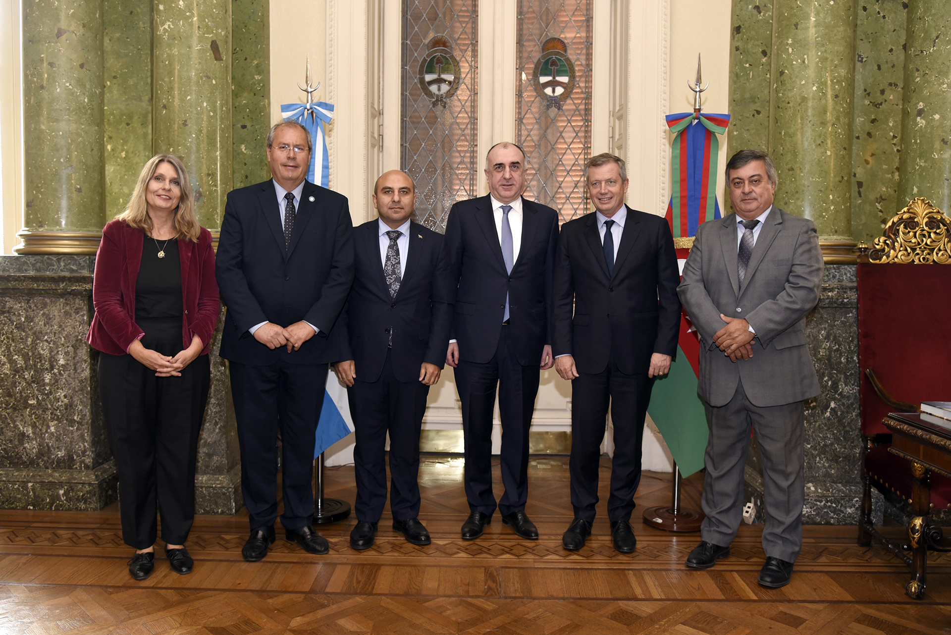 Con foco en el intercambio comercial, el Presidente de la HCDN recibió al Canciller de Azerbaiyán