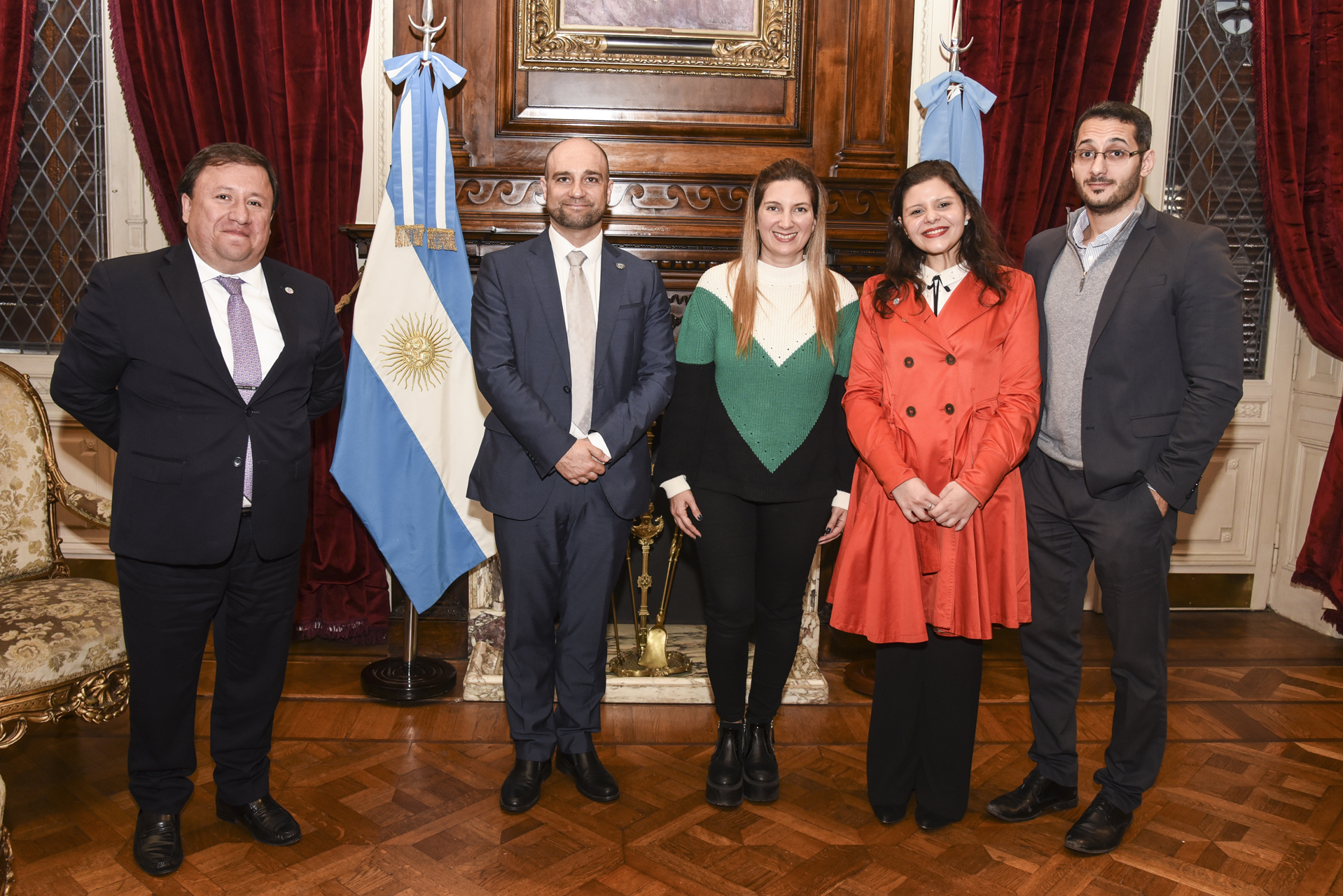 Diputados recibieron a representantes de las Naciones Unidas responsables de drogas y delito