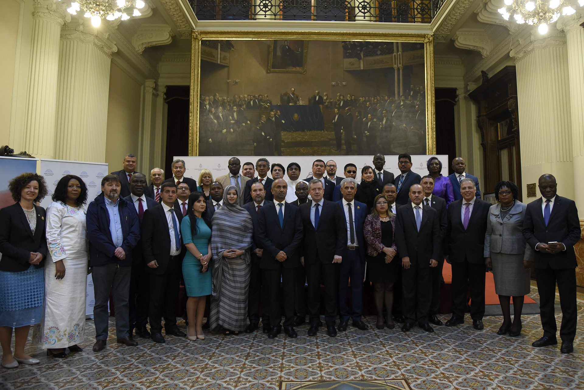 Sesionó en Diputados el Parlamento Global por la Tolerancia y la Paz