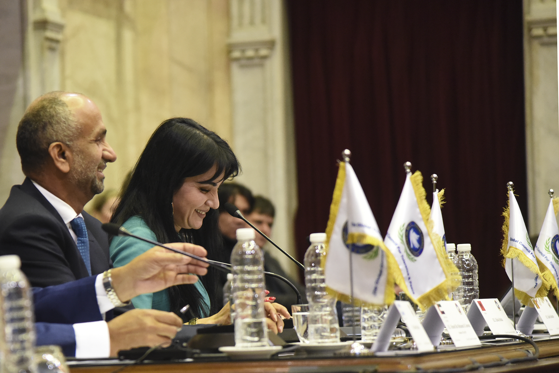 Sesionó en Diputados el Parlamento Global por la Tolerancia y la Paz