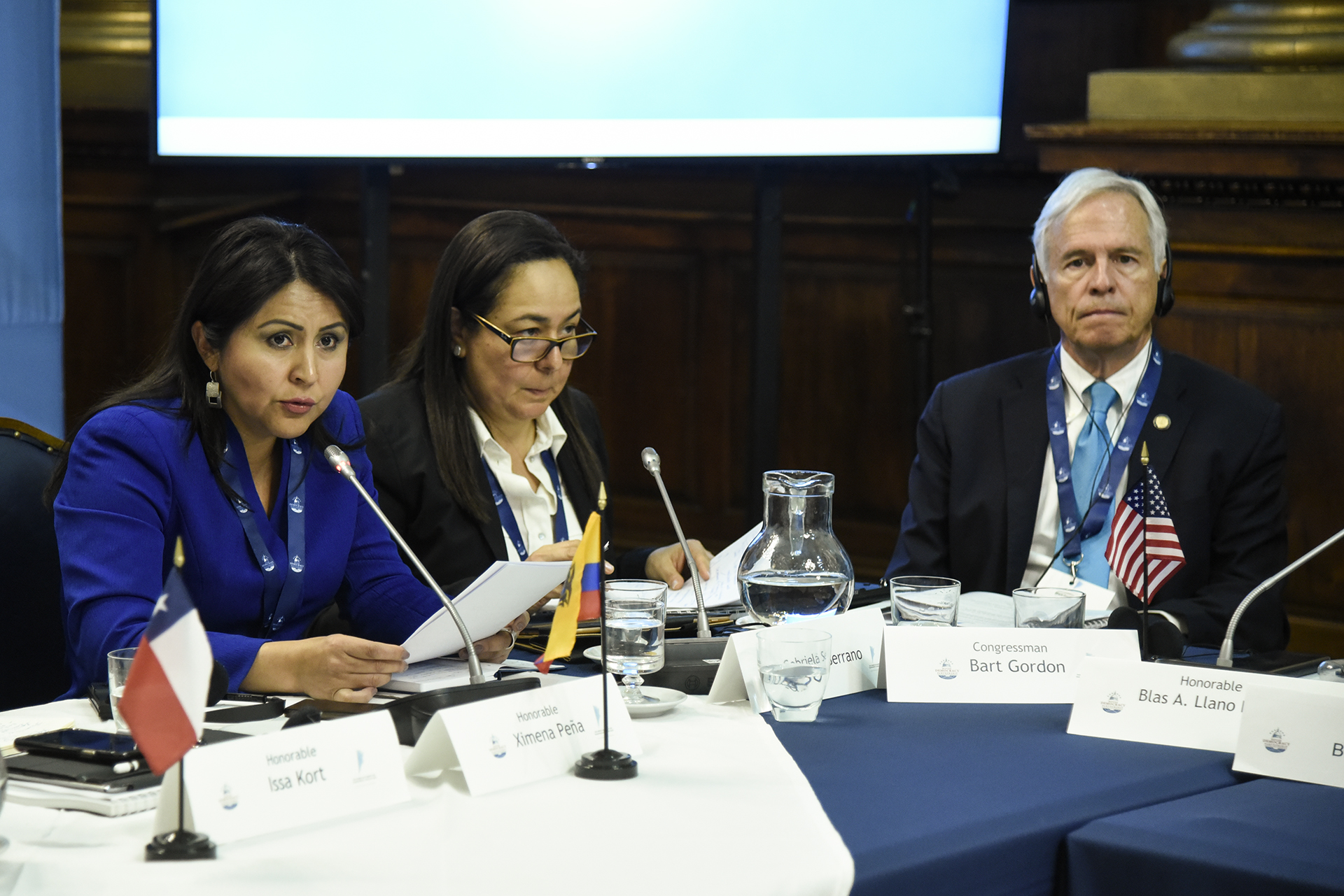 Legisladores americanos debaten sobre ética, lucha anticorrupción y transparencia en la H. Cámara de Diputados