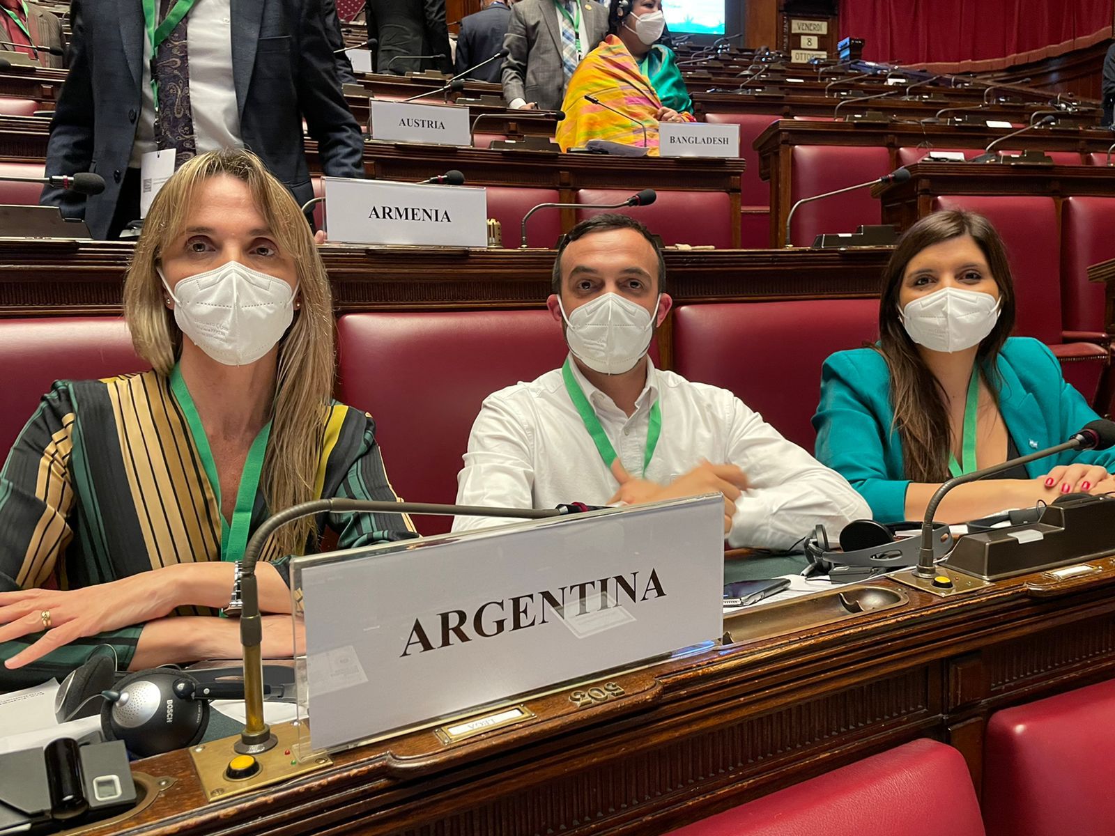 Delegación del Congreso Argentino participó de la Cumbre Parlamentaria del Clima