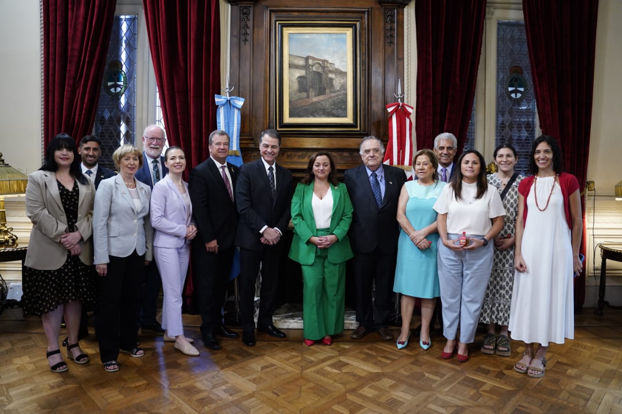 Moreau recibió al presidente de la Cámara de los Comunes de Canadá, Anthony Rota