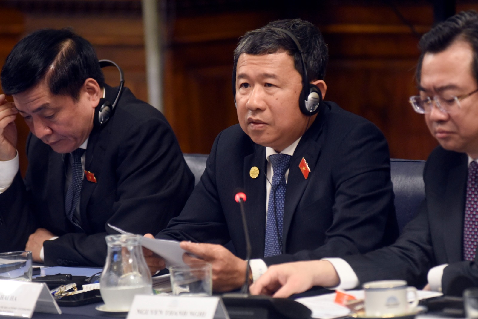 La presidenta de la Cámara de Diputados recibió a su par de la Asamblea Nacional de la República Socialista de Vietnam, Dinh Hue Vuong