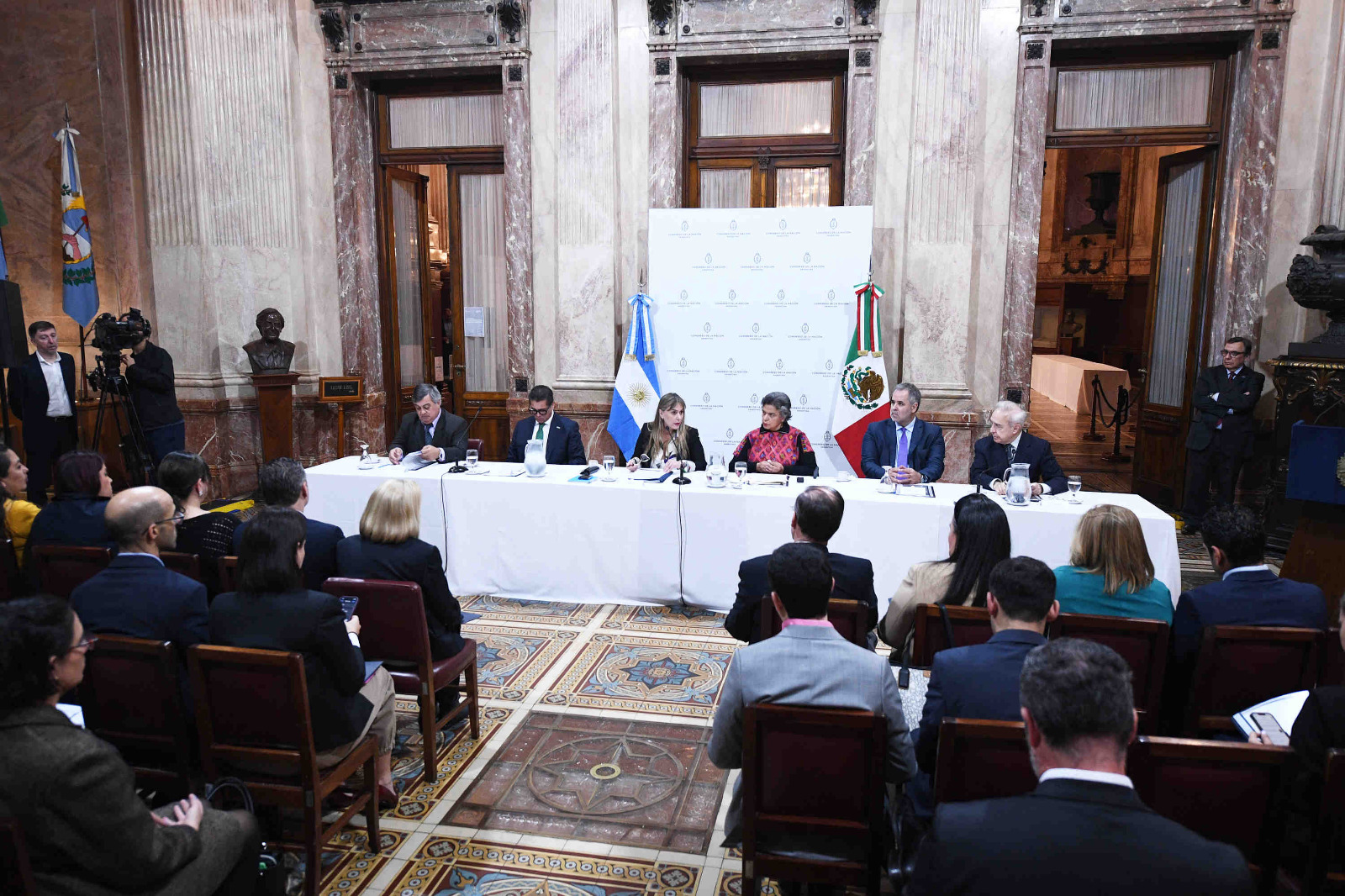 Se realizó la VI Reunión de la Comisión Interparlamentaria Argentino-Mexicana