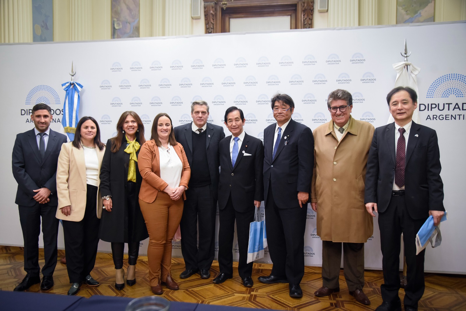 El presidente de la Liga de Amistad con Argentina del Parlamento japones visitó la HCDN