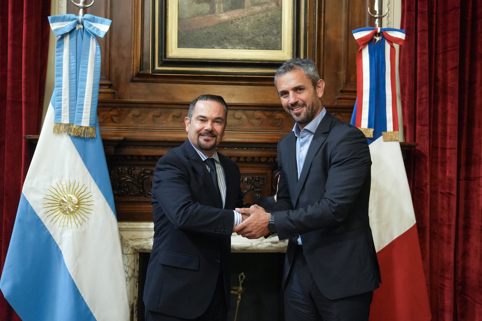 MARTÍN MENEM RECIBIÓ A LOS EMBAJADORES DE FRANCIA E ITALIA