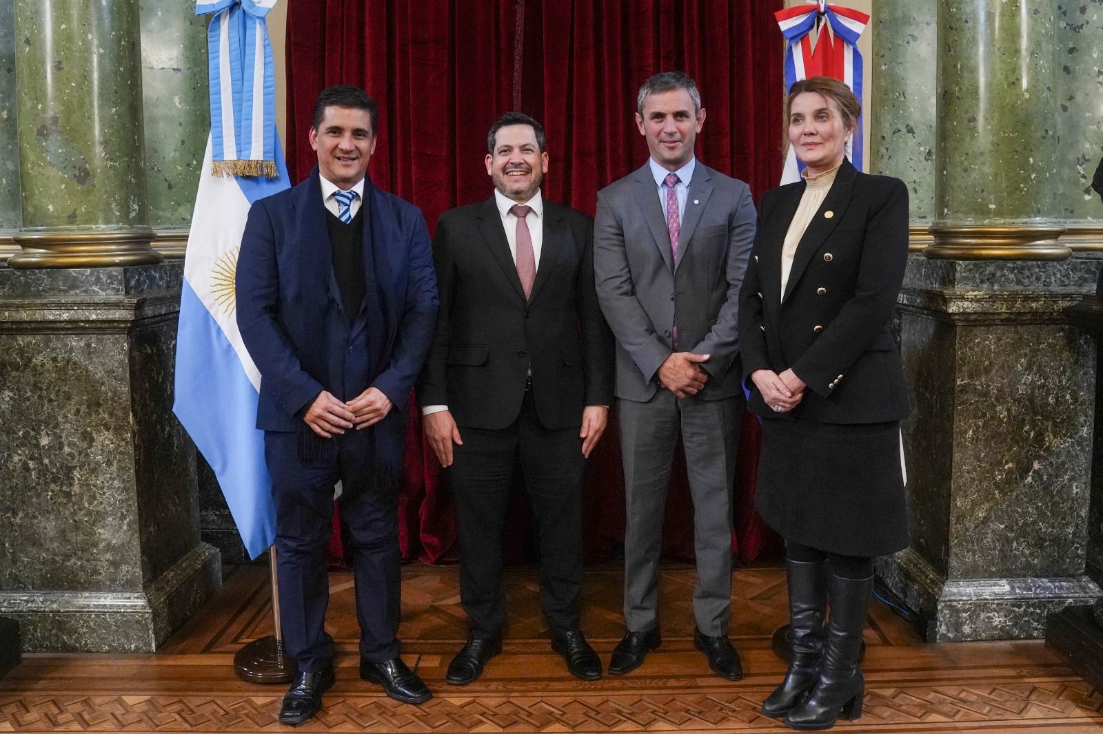 MARTÍN MENEM SE REUNIÓ CON EL PRESIDENTE DE DIPUTADOS DE PARAGUAY