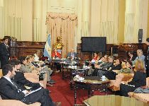 El Vicepresidente de la Alianza Cooperativa Internacional (Américas) estuvo en el Congreso