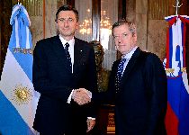 El Presidente de la República de Eslovenia visitó la H. Cámara de Diputados de la Nación