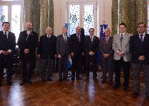 El Presidente del Senado australiano visitó la H. Cámara de Diputados de la Nación