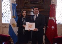 Reunión con la Embajadora de la República de Turquía en la República Argentina