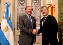 Visita del Presidente del Senado del Reino de España