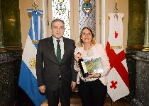 Visita del Embajador de Georgia a la H. Cámara de Diputados de la Nación