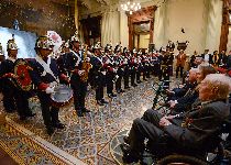 Se realizó un homenaje a voluntarios argentinos que combatieron en la Segunda Guerra Mundial