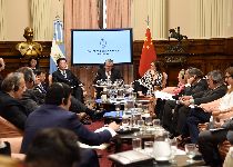 El H. Congreso de la Nación reafirmó el diálogo político con China