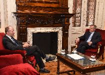 El Embajador danés en el país se reunió con el Presidente de la H. Cámara de Diputados de la Nación